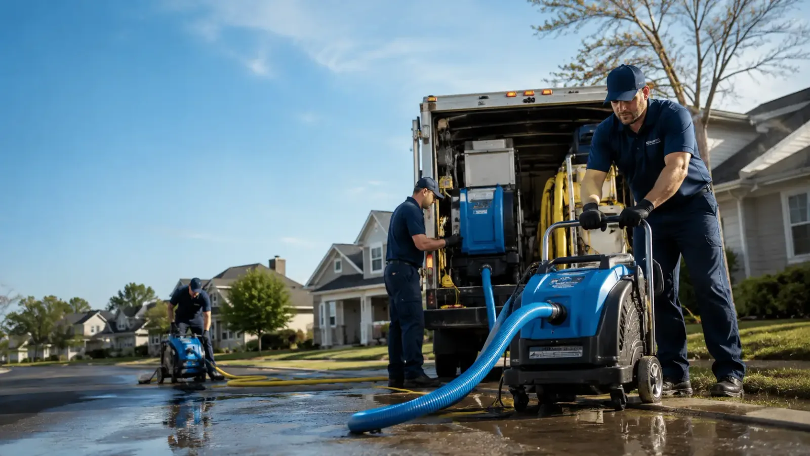 Flood Damage Cleanup in Disney, OK